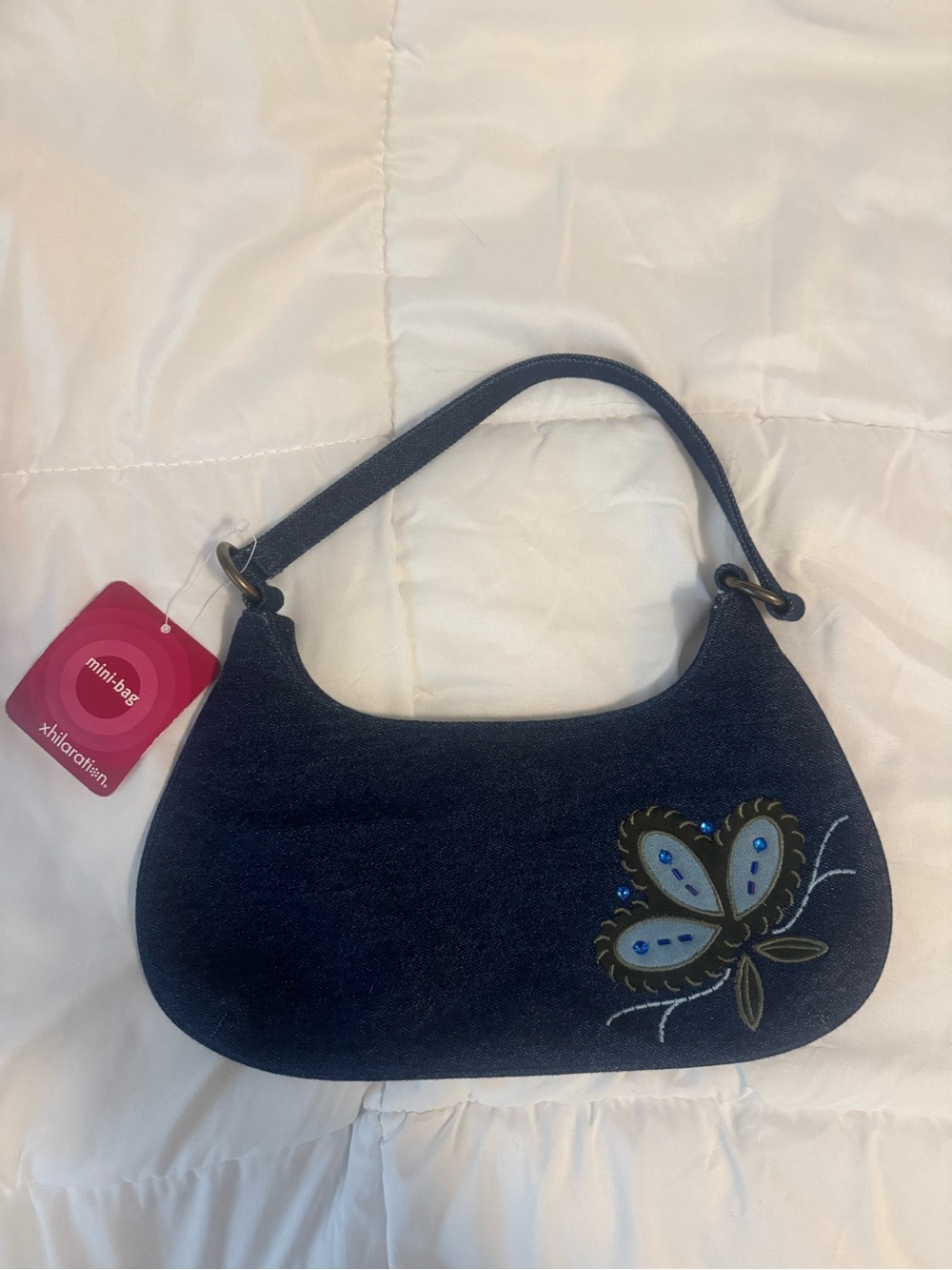 denim purse shoulder bag vintage xhilaration